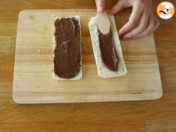 Panini levitteellä - Valmistelu askel 2