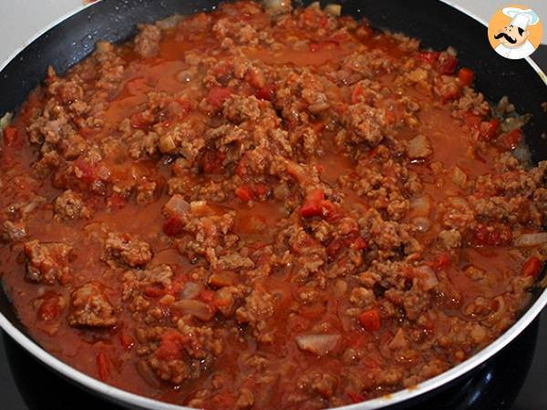 Sloppy Joes -tyylinen hampurilainen - Valmistelu askel 4
