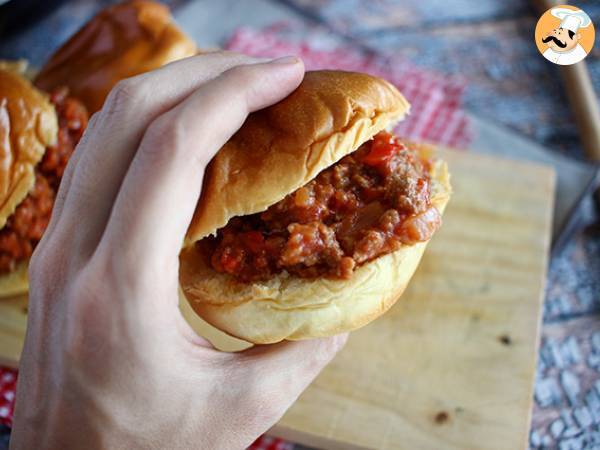 Sloppy Joes -tyylinen hampurilainen - Valmistelu askel 6
