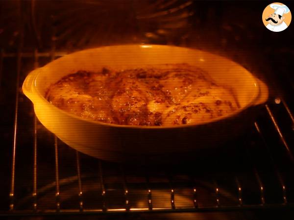 Uunissa paistettua kanaa hunajan ja sinapin kera - Valmistelu askel 4