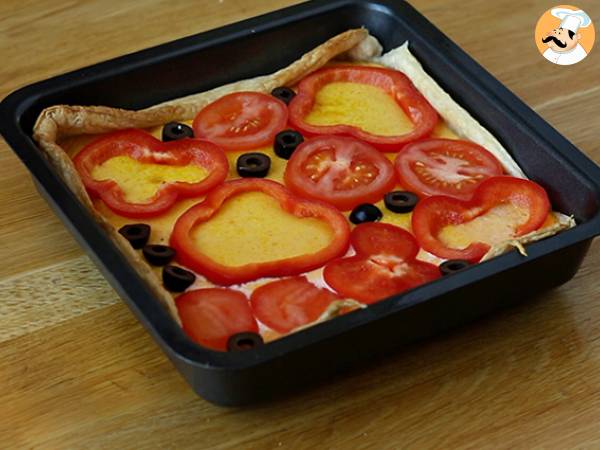 Kevään porkkana quiche - Valmistelu askel 5