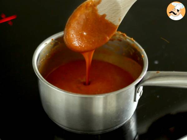 Kanan enchiladat chilikastikkeella - Valmistelu askel 3