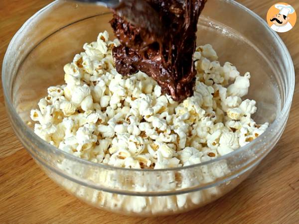 Suklaapopcornit ja vaahtokarkit - Valmistelu askel 4