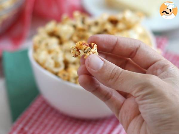 Pizzamaustettu popcorn - Valmistelu askel 5