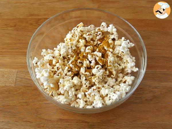 Currypopcornit - Valmistelu askel 4