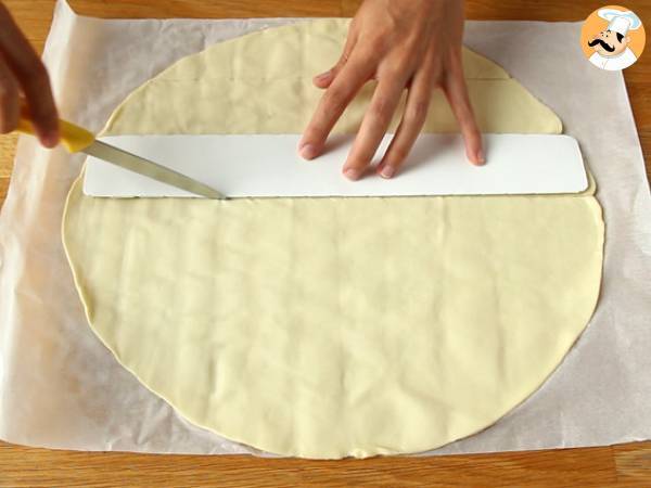 Mini croissantit - Valmistelu askel 1