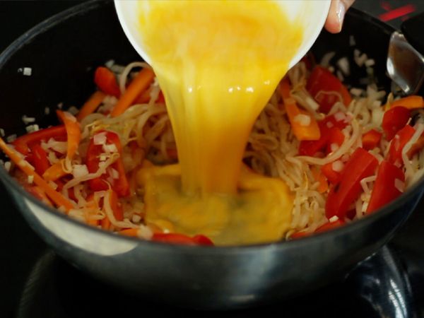 Pad thai tofua varten - Valmistelu askel 6