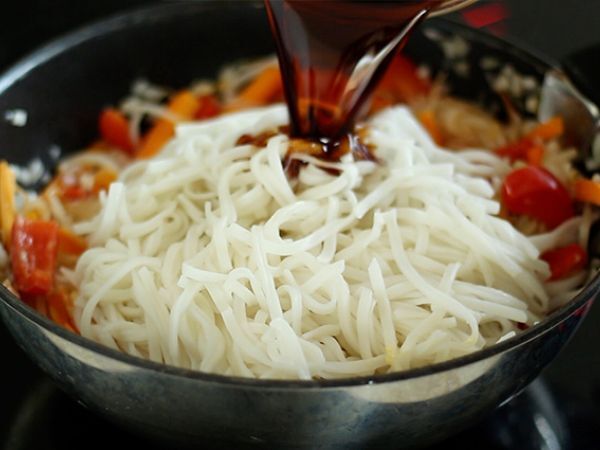 Pad thai tofua varten - Valmistelu askel 7