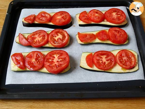 Munakoiso parmigiana-rullat - Valmistelu askel 2