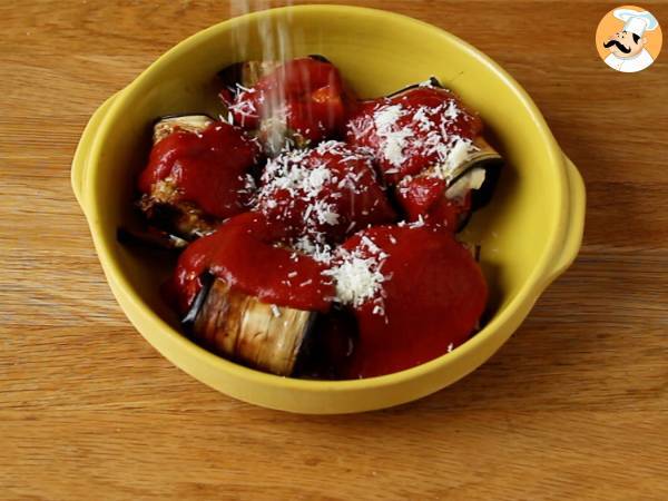 Munakoiso parmigiana-rullat - Valmistelu askel 4