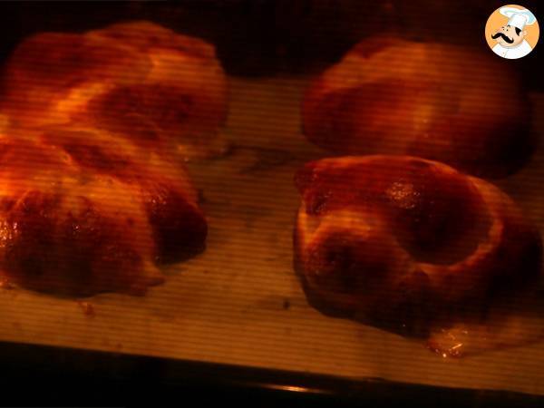 Mozzarellaa ja rosmariinia sisältävät rinkeli - Valmistelu askel 7
