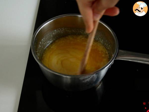 Karamelli- ja maitosuklaa Twix-keksit - Valmistelu askel 8