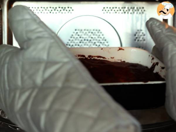 Mikroaaltouunin brownie - Valmistelu askel 3
