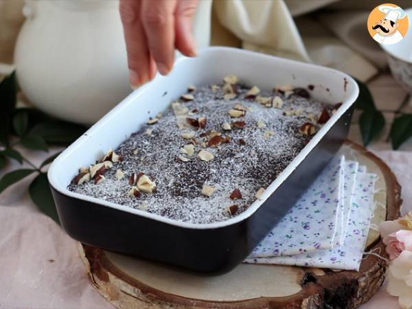 Mikroaaltouunin brownie - Valmistelu askel 4