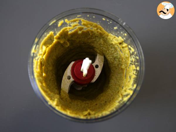 Herneitä ja limettiä sisältävä guacamole - Valmistelu askel 2