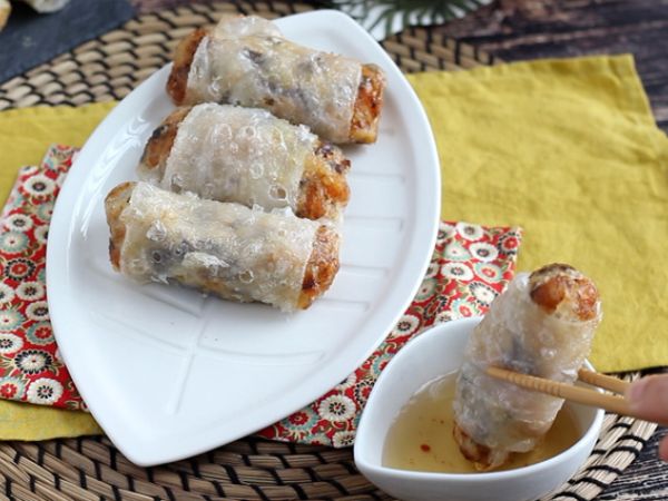 Katkarapujen ja sienien nemit - Valmistelu askel 7