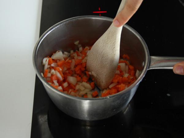 Tortellini-keitto - Valmistelu askel 3