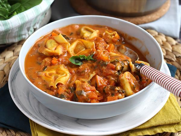 Tortellini-keitto - Valmistelu askel 7