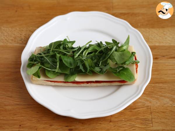 Chorizo ja Emmental Panini - Valmistelu askel 3