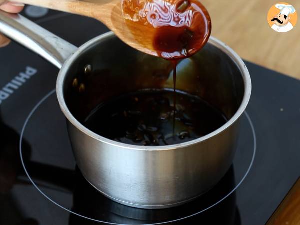 Juustolla täytetyt Yakitori naudanlihakebabit - Valmistelu askel 3
