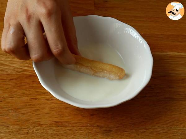 Spekuloos-mousse-lasit - Valmistelu askel 3