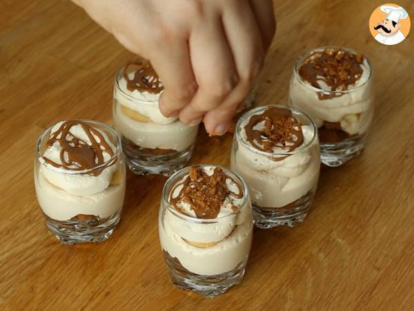 Spekuloos-mousse-lasit - Valmistelu askel 6
