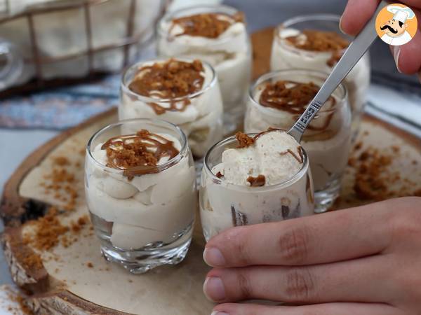 Spekuloos-mousse-lasit - Valmistelu askel 7