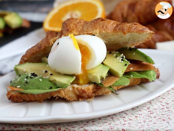 Brunssin tyyppinen croissant-sandwich - Valmistelu askel 6