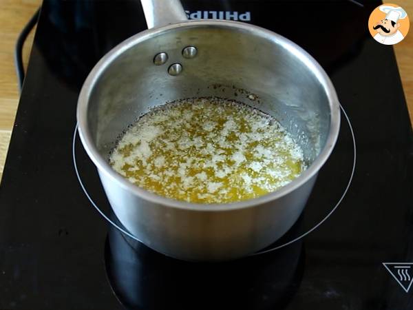 Suklaatiikerileivonnaiset - rapea ganache - Valmistelu askel 1