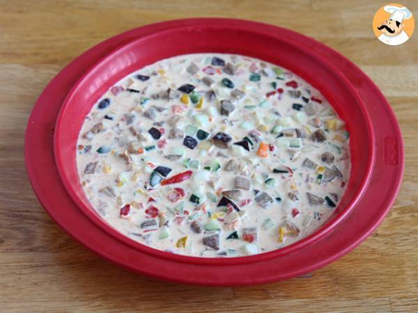 Vihannesflan - ruokalaji kaikille - Valmistelu askel 4