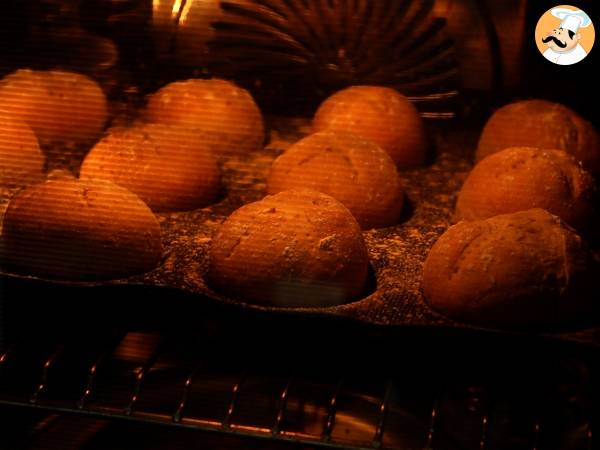 Sämpylät ilman vaivaamista - rapeat ja kuohkeat! - Valmistelu askel 7