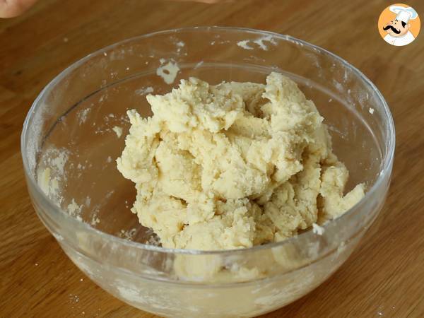 Sitruunankuorilla varustetut scones - Valmistelu askel 3