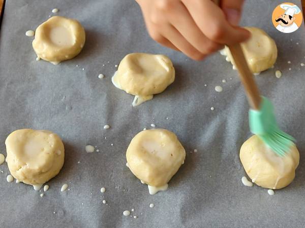 Sitruunankuorilla varustetut scones - Valmistelu askel 6