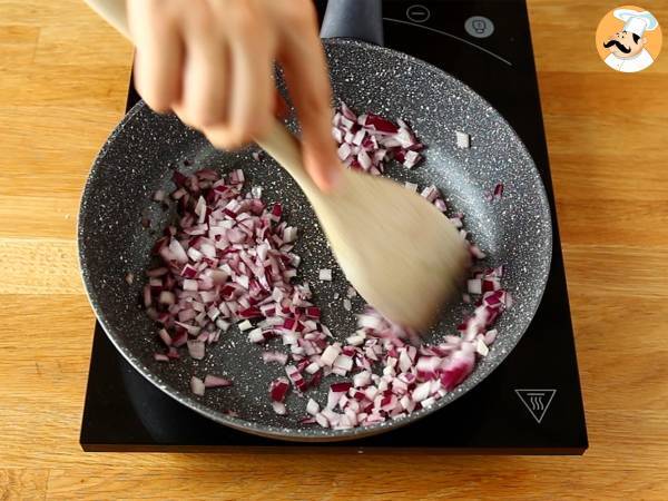 Tacoja jauhelihasamosan kanssa - Valmistelu askel 1
