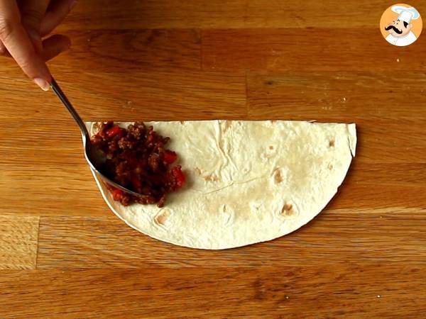 Tacoja jauhelihasamosan kanssa - Valmistelu askel 4