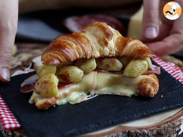 Raclette-croissant herkulliselle brunssille! - Valmistelu askel 5