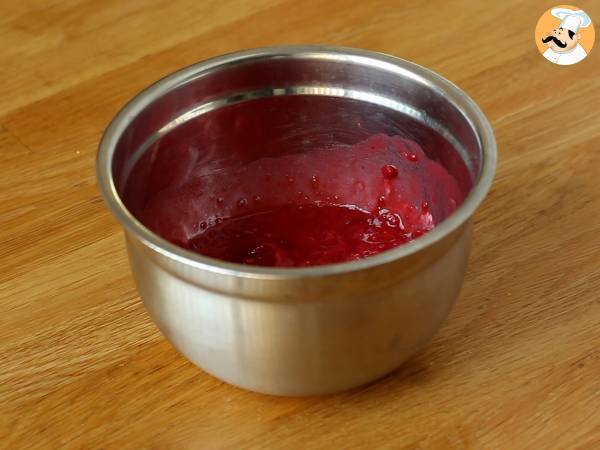 Herkullinen vadelmamurukakku, rapea ja sulava - Valmistelu askel 1