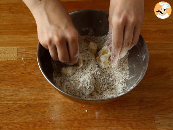 Herkullinen vadelmamurukakku, rapea ja sulava - Valmistelu askel 2