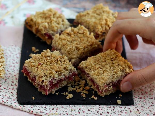 Herkullinen vadelmamurukakku, rapea ja sulava - Valmistelu askel 6