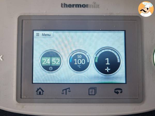 Vihanneskeitto Thermomixissä - Valmistelu askel 4