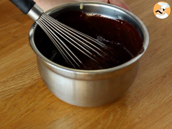 Juustokakku-brownie, yllättävä yhdistelmä, joka ilahduttaa makunystyröitäsi! - Valmistelu askel 1