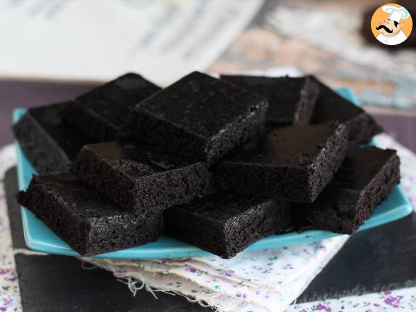 Oreo-kakku kolmella ainesosalla, valmis 6 minuutissa mikroaaltouunissa! - Valmistelu askel 5
