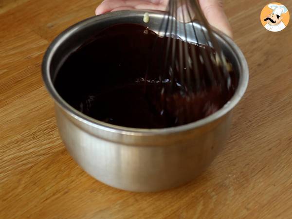 Pääsiäisen brownie ja kermavaahto verrines - Valmistelu askel 1