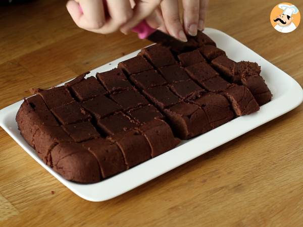 Pääsiäisen brownie ja kermavaahto verrines - Valmistelu askel 3