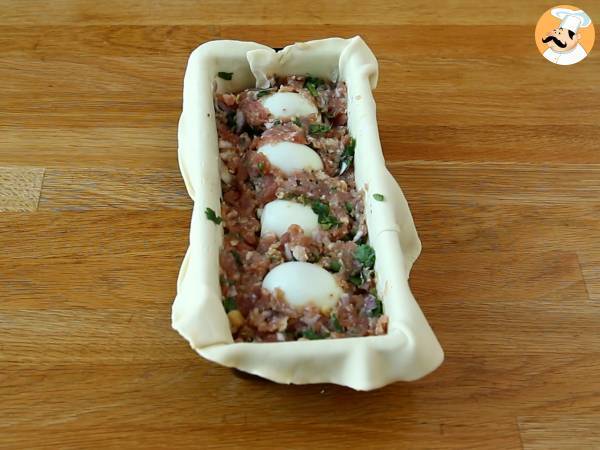 Pâté Berrichon, super gourmet pääsiäispatee perinteiseen ateriaan! - Valmistelu askel 4