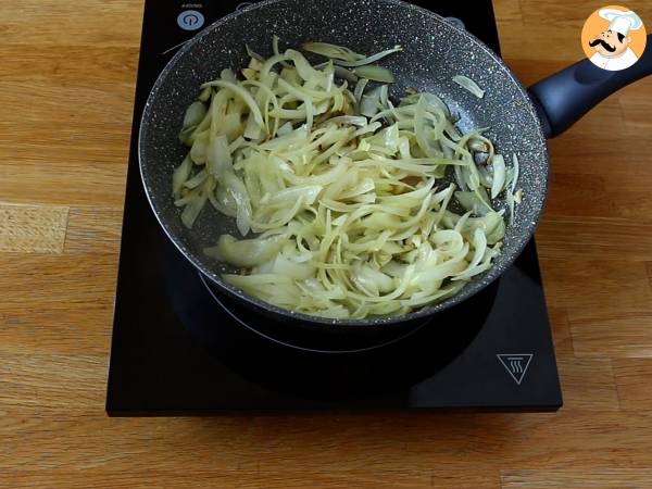 Bacalhau à Brás Petitchefin mukaan - Valmistelu askel 4