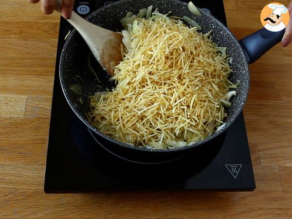 Bacalhau à Brás Petitchefin mukaan - Valmistelu askel 5
