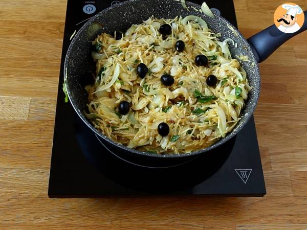 Bacalhau à Brás Petitchefin mukaan - Valmistelu askel 6