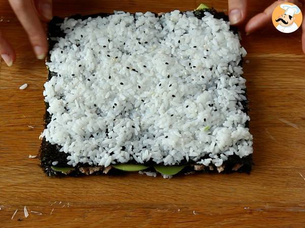 Club Maki, japanilainen makisandwich - Valmistelu askel 7