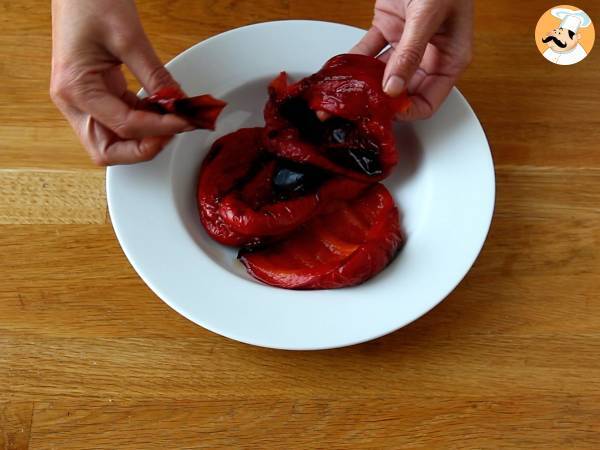 Calabrian tyylistä pestoa kermaisen burrata-juuston kanssa - Valmistelu askel 3